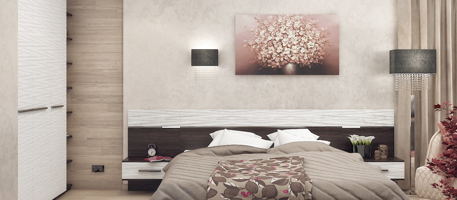 Дизайн интерьера спальни